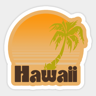 Hawaii vintage travel Sticker